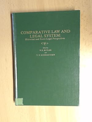 Seller image for Comparative Law and Legal System: Historical and Socio-Legal Perspectives. Studies on Socialist Legal Systems. Faculty of Laws. for sale by avelibro OHG