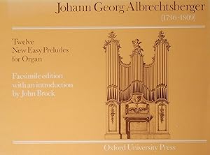 Seller image for Twelve New Easy Preludes for Organ, Facsimile edition for sale by Austin Sherlaw-Johnson, Secondhand Music