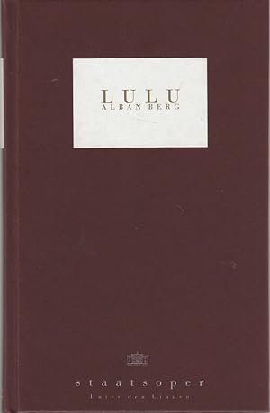 Bild des Verkufers fr Programmheft Alban Berg LULU Premiere 23. Februar 1997 zum Verkauf von Programmhefte24 Schauspiel und Musiktheater der letzten 150 Jahre