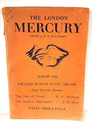 The London Mercury, Vol. XXXIX, No. 233, March, 1939