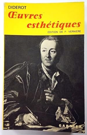 Imagen del vendedor de Oeuvres esthtiques. Textes tablis, avec introductions, bibliographies, chronologie, notes et relevs de variantes, par Paul Vernire. Edition illustre de 23 reproduction. a la venta por Rometti Vincent