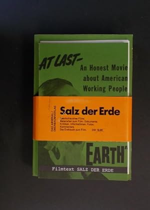 Imagen del vendedor de Salz der Erde & Salz der Erde. Geschichte eines Films & Rosaura Revueltas, Juan Chacon u. Paul Jarrico: ber die Arbeit an Salz der Erde & Michael Wilson: Filmtext Salz der Erde. "Gebt das SALZ weiter": Salz der Erde in der Kritik. Hollywood vor Gericht. Kulturelle u. polit. Unterdrckung in den USA. Texte, Dokumente, Erluterungen, Bilder. a la venta por Antiquariat Strter