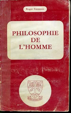 Seller image for Philosophie de l'homme for sale by Librairie Le Nord