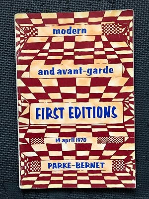 Modern and Avant-Garde First Editions, 14 April 1970; The Collection of U. Grant Roman