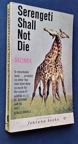 Seller image for SERENGETI SHALL NOT DIE. for sale by Librairie Pique-Puces