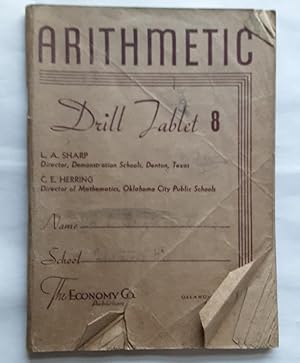Seller image for Arithmetic Drill Tablet for sale by Grandma Betty's Books
