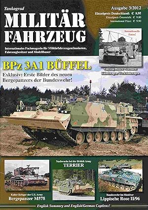 Tankograd Militärfahrzeug. Ausgabe 3/2012. BPz 3A1 Büffel.