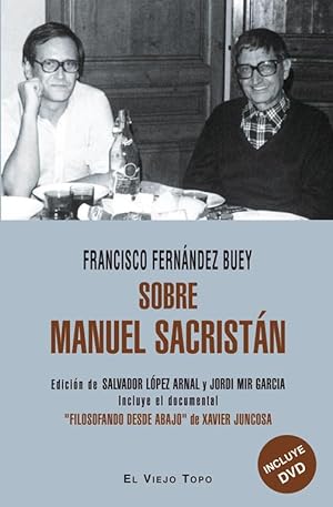 Bild des Verkufers fr Sobre Manuel Sacristn. zum Verkauf von Librera PRAGA