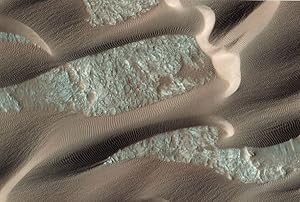 Imagen del vendedor de Planet Mars Volcanic Crater Reconnaissance Orbiter Spaceship Postcard a la venta por Postcard Finder
