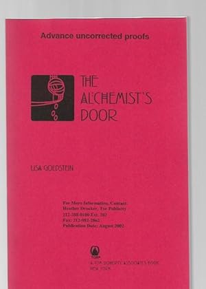 Bild des Verkufers fr The Alchemist's Door by Lisa Goldstein (First Edition) zum Verkauf von Heartwood Books and Art