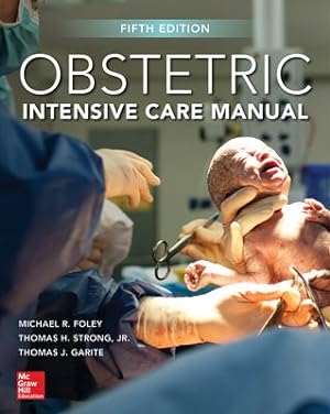 Imagen del vendedor de Obstetric Intensive Care Manual a la venta por GreatBookPricesUK