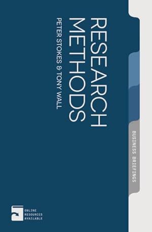 Seller image for Research Methods for sale by GreatBookPricesUK
