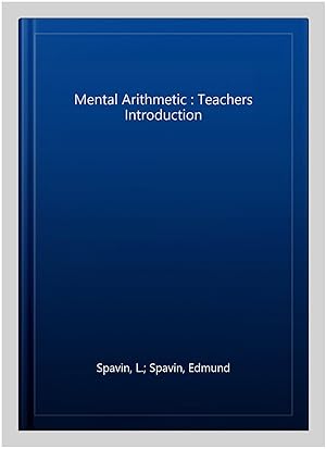 Seller image for Mental Arithmetic : Teachers Introduction for sale by GreatBookPricesUK