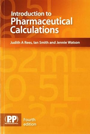 Seller image for Introduction to Pharmaceutical Calculations for sale by GreatBookPricesUK
