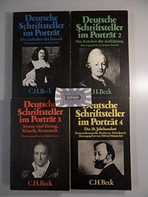 Das Zeitalter des Barock. Deutsche Schriftsteller im Porträt, Band 1. Herausgegeben und mit einer...
