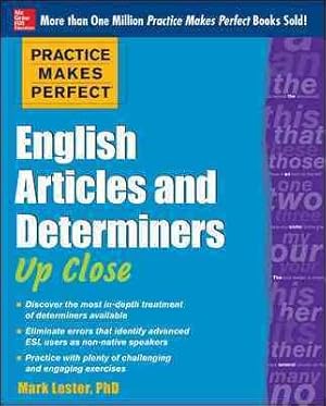 Seller image for English Articles and Determiners Up Close for sale by GreatBookPricesUK