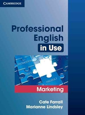 Imagen del vendedor de Professional English in Use : Marketing a la venta por GreatBookPricesUK