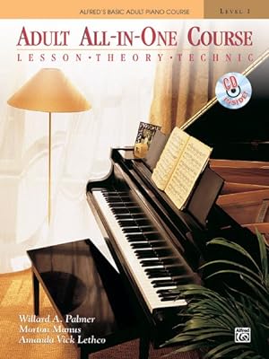Image du vendeur pour Adult All-In-One Course : Lesson-Theory-Technic : Level 1 mis en vente par GreatBookPricesUK