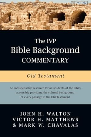 Seller image for Ivp Bible Background Commentary : Old Testament for sale by GreatBookPricesUK