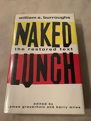 Imagen del vendedor de Naked Lunch: The Restored Text a la venta por Allen's Rare Books