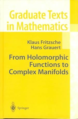 Immagine del venditore per From Holomorphic Functions to Complex Manifolds venduto da GreatBookPricesUK