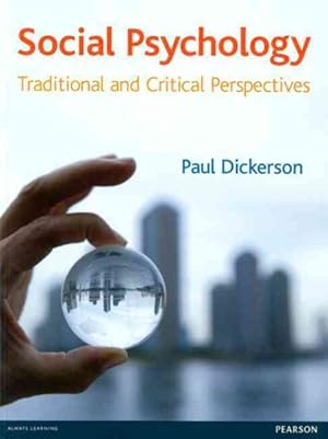 Seller image for Social Psychology : Traditional and Critical Perspectives for sale by GreatBookPricesUK