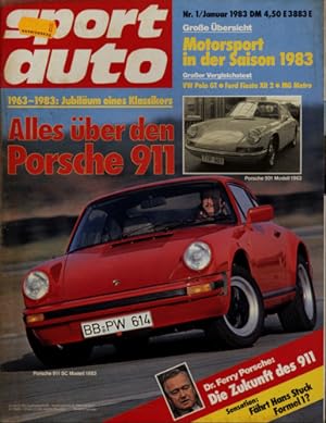 sport auto. hier: Heft 1/1983.