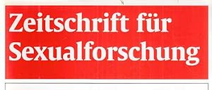 Seller image for (4 Bnde) 26. Jahrgang. Zeitschrift fr Sexualforschung. Heft1 - 4. 2013. (= kompletter Jahrgang) for sale by Fundus-Online GbR Borkert Schwarz Zerfa