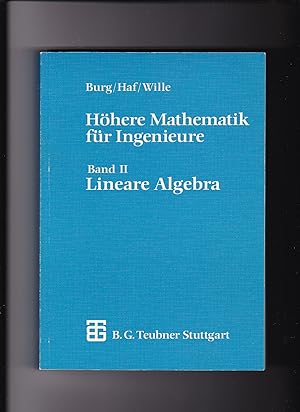 Seller image for Klemens Burg, Haf, Höhere Mathematik für Ingenieure Band 2 - Lineare Algebra for sale by sonntago DE