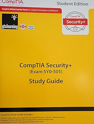Seller image for CompTIA Security+ (Exam SY0-501) : Official Study Guide and Classroom Labs (Student Edition) for sale by Weekly Reader