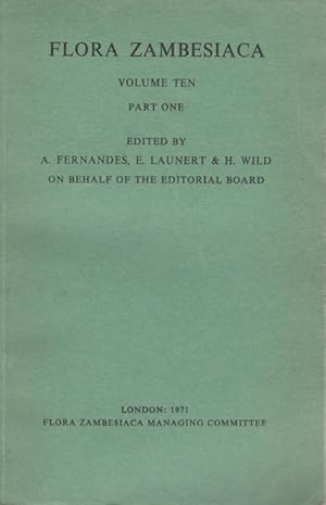 Imagen del vendedor de Flora Zambesiaca. Vol. 10, Part 1: Gramineae (Bambuseae to Pappophoreae) a la venta por PEMBERLEY NATURAL HISTORY BOOKS BA, ABA