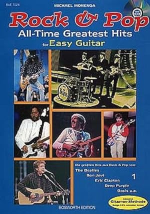 Bild des Verkufers fr Rock & Pop. All Time Greatest Hits for Easy Guitar. Deutsche Ausgabe / Rock & Pop All-Time Greatest Hits. Bd.1 : for Easy Guitar zum Verkauf von AHA-BUCH GmbH