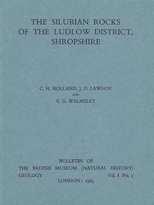 Imagen del vendedor de The Silurian Rocks of the Ludlow District, Shropshire a la venta por PEMBERLEY NATURAL HISTORY BOOKS BA, ABA