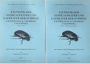 Immagine del venditore per Faunistik der Sandlaufkfer und Laufkfer der Schweiz (Cicindelidae & Carabidae) Coleoptera (Documenta Faunistica Helvetiae 13) venduto da PEMBERLEY NATURAL HISTORY BOOKS BA, ABA