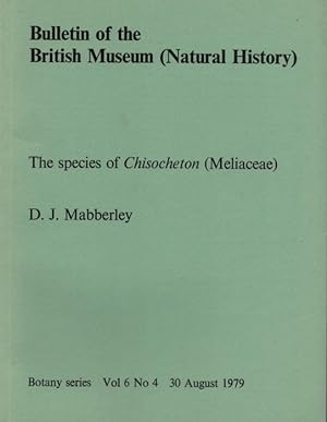 Bild des Verkufers fr The Species of Chisocheton (Meliaceae) zum Verkauf von PEMBERLEY NATURAL HISTORY BOOKS BA, ABA