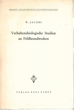 Verhaltensbiologische Studien an Feldheuschrecken