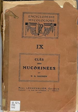 Clés des Mucorinées ( Mucorales)