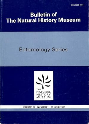 Immagine del venditore per 1. Mealybugs of the genera Eumyrmococcus Silvestri and Xenococcus Silvestri associated with the ant genus Acropyga Roger and a review of the subfamily Rhizoecinae (Hemiptera, Coccoidea, Pseudococcidae) (D.J. Williams); 2. Monophyly of the dacetonine tribe venduto da PEMBERLEY NATURAL HISTORY BOOKS BA, ABA