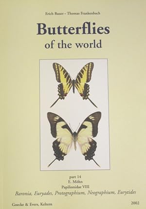 Bild des Verkufers fr Butterflies of the World 14: Papilionidae 8: Baronia, Euryades, Protographium, Neographium, Eurytides zum Verkauf von PEMBERLEY NATURAL HISTORY BOOKS BA, ABA