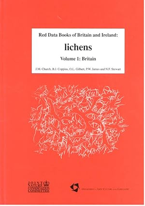 Image du vendeur pour Red Data Books of Britain & Ireland: Lichens. Volume 1: Britain mis en vente par PEMBERLEY NATURAL HISTORY BOOKS BA, ABA