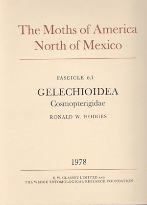 Imagen del vendedor de The Moths of America North of Mexico 6.1: Cosmopterigidae a la venta por PEMBERLEY NATURAL HISTORY BOOKS BA, ABA