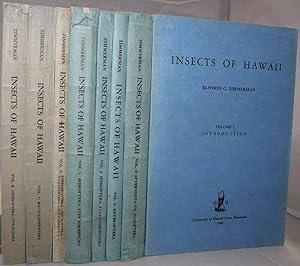 Image du vendeur pour Insects of Hawaii:Vols 1-8 mis en vente par PEMBERLEY NATURAL HISTORY BOOKS BA, ABA