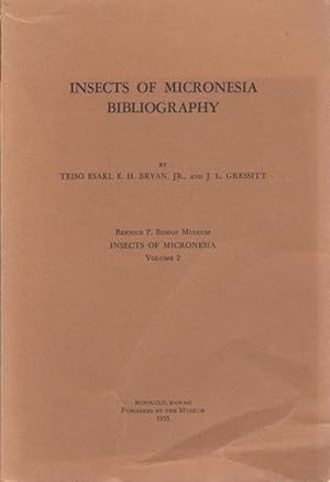 Seller image for Insects of Micronesia Vol. 2: Bibliography for sale by PEMBERLEY NATURAL HISTORY BOOKS BA, ABA