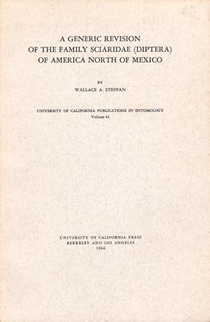 Generic Revision of the Family Sciaridae (Diptera) of America North of Mexico