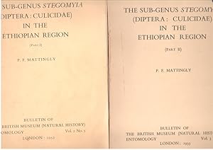 Imagen del vendedor de The Sub-genus Stegomyia (Diptera: Culicidae) in the Ethiopian Region (Part I + II) a la venta por PEMBERLEY NATURAL HISTORY BOOKS BA, ABA
