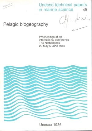 Pelagic biogeography, Proceedings of an international conference, The Netherlands, 29 May-5 June ...