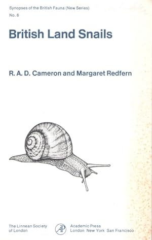 Seller image for British Land Snails. Mollusca: Gastropoda (Synopses of the British Fauna 6) for sale by PEMBERLEY NATURAL HISTORY BOOKS BA, ABA