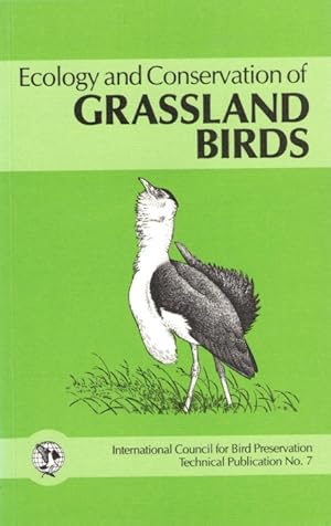 Imagen del vendedor de Ecology and Conservation of Grassland Birds a la venta por PEMBERLEY NATURAL HISTORY BOOKS BA, ABA