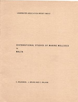 Image du vendeur pour Distributional Studies of Marine Molluscs in Malta mis en vente par PEMBERLEY NATURAL HISTORY BOOKS BA, ABA