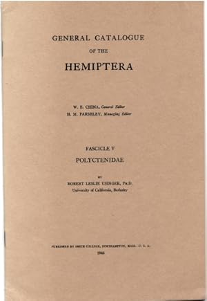 Seller image for General Catalogue of the Hemiptera Fasc. V: Polyctenidae for sale by PEMBERLEY NATURAL HISTORY BOOKS BA, ABA